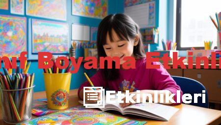1. Sınıf Boyama Etkinlikleri