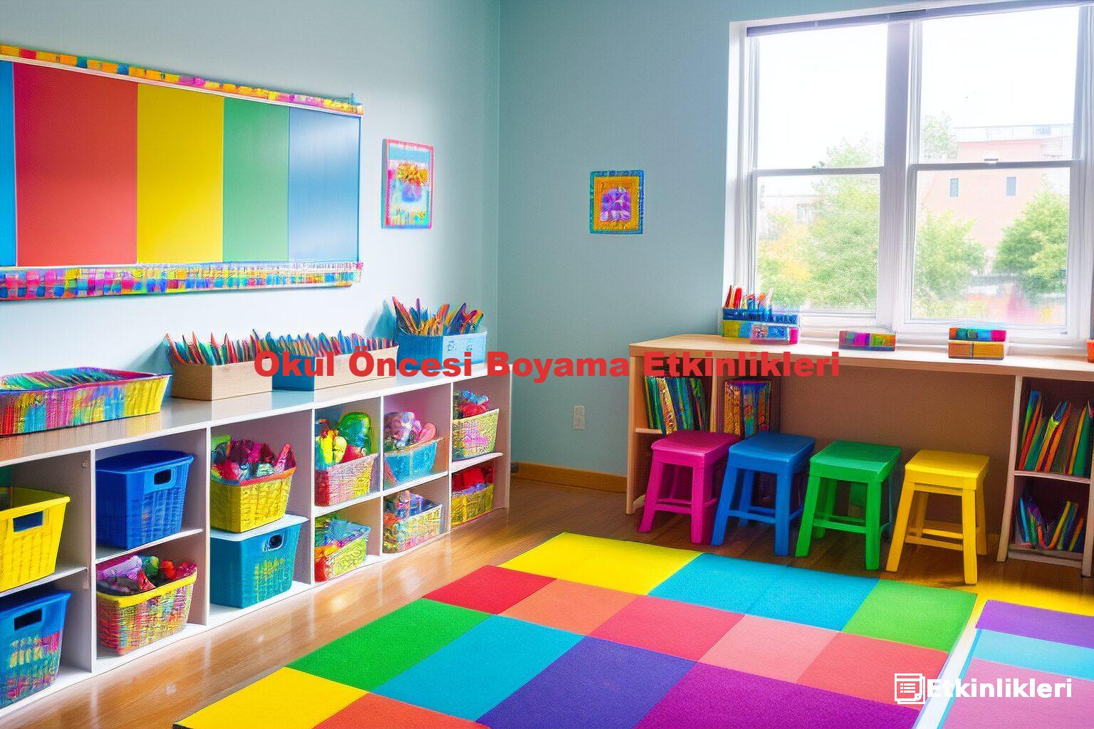 Okul Öncesi Boyama Etkinlikleri