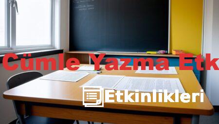 1. Sınıf Cümle Yazma Etkinlikleri
