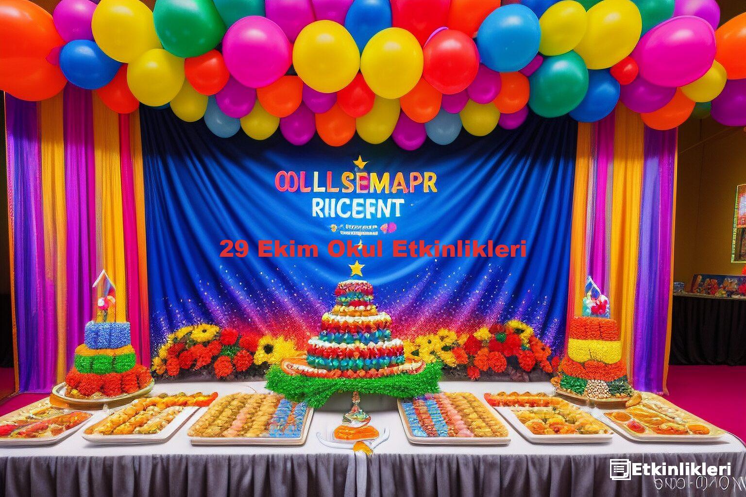 29 Ekim Okul Etkinlikleri