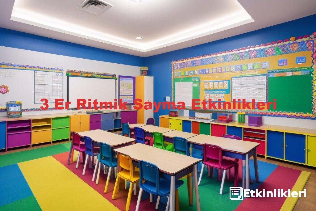 3 Er Ritmik Sayma Etkinlikleri - Etkinlikleri