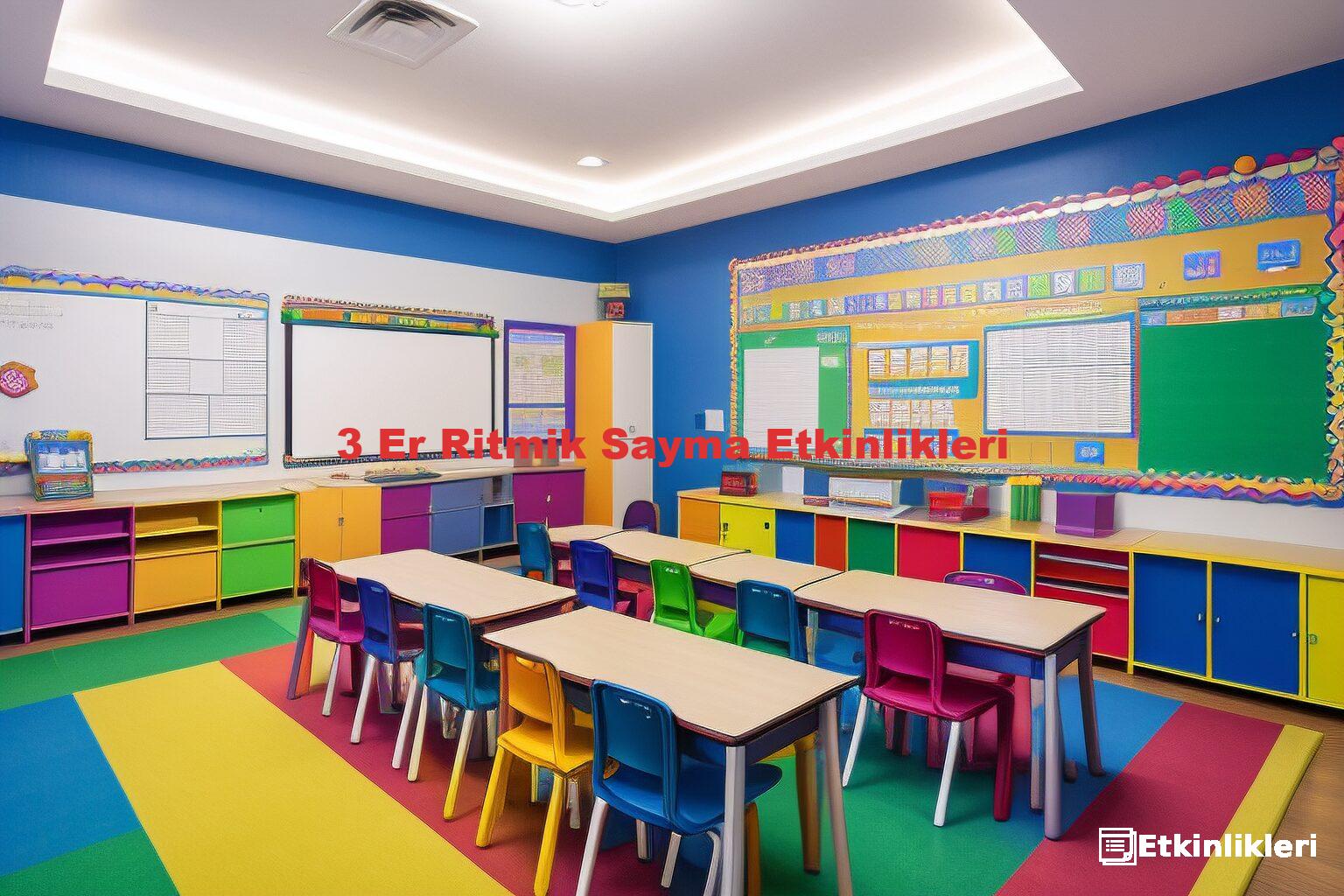 3 Er Ritmik Sayma Etkinlikleri