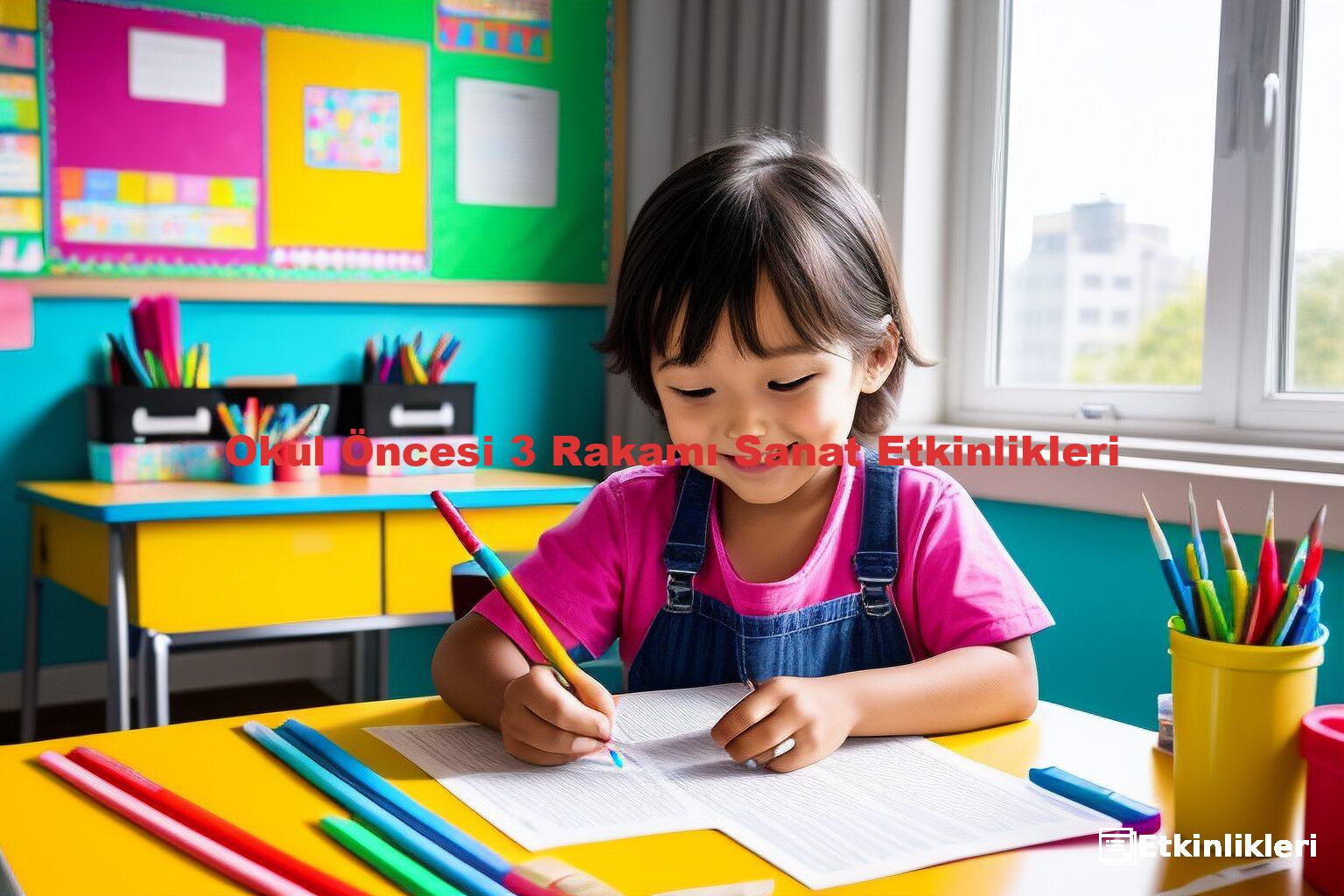 Okul Öncesi 3 Rakamı Sanat Etkinlikleri