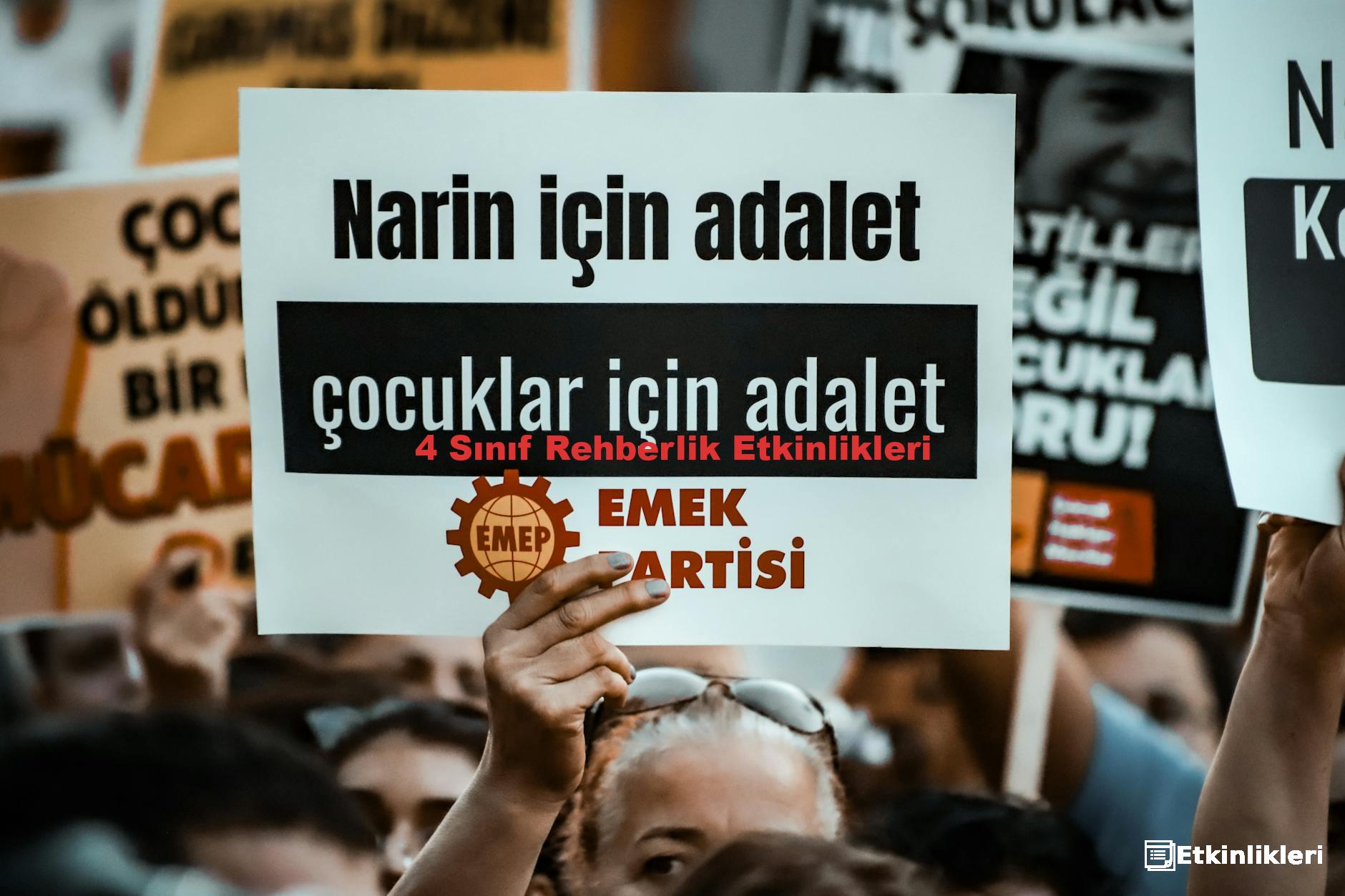 4 Sınıf Rehberlik Etkinlikleri