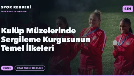 Kulüp Müzelerinde Sergileme Kurgusunun Temel İlkeleri